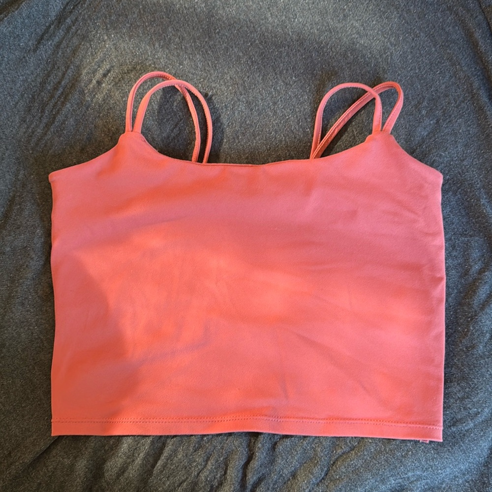 Twisted back crop top